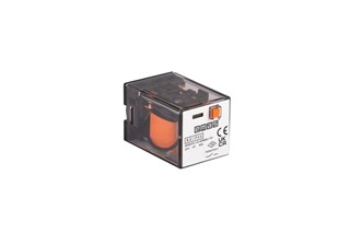 RE1 Serisi 2CO 8 Pin 10A Plug-in 9.10X2.5mm IP40 12VAC AgNi 90/10 Güç Rölesi